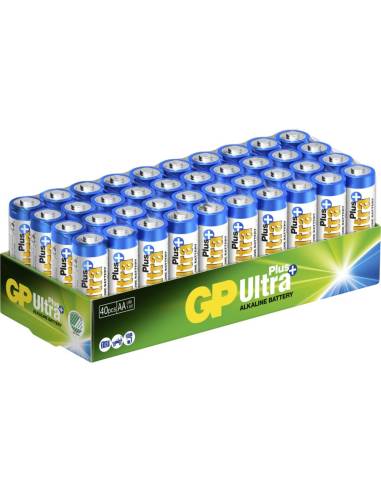 Ultra Plus AA Batterier - 40stk.
