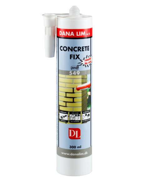 Dana Lim Concrete Fix 549 - Nem reperation med Dana Fugemørtel