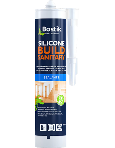 Silicone Build Sanitary, Byg- & Vådrumssilikone - 300ml
